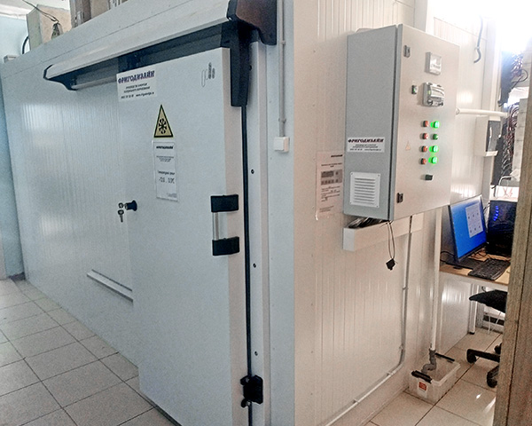 Климатическая камера для многомесячных испытаний мерзлого грунта-фото