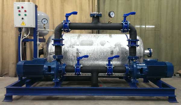 Гидромодуль Фригодизайн с расширительным и накопительным баком для системы холодоснабжения