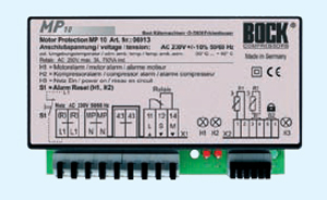 Электронный блок защиты полугерметичных холодильных компрессоров Bock MP10