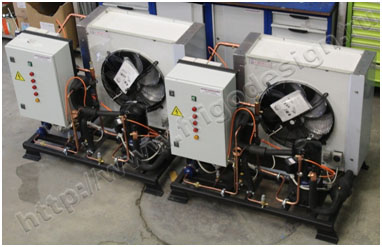 Энергосберегающие холодильные машины на базе спиральных компрессоров Copeland с экономайзером