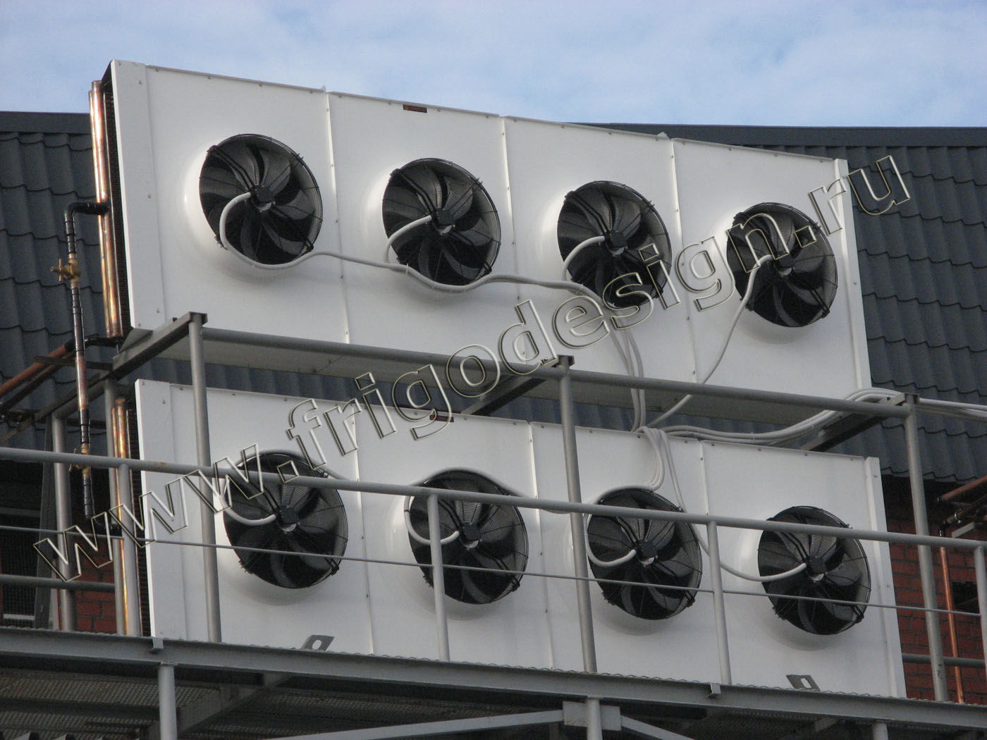 Промышленные конденсаторы воздушного охлаждения Crocco