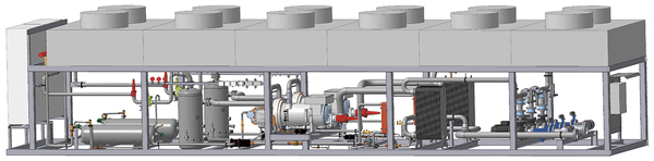 Проект моноблочной установки охлаждения жидкости для производства вина Проект моноблочной установки охлаждения жидкости для производства вина