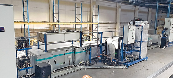 Холодильное оборудование испытательного комплекса Фото-Холодильное оборудование испытательного комплекса