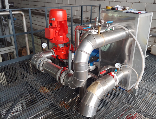 Резервный жидкостно-жидкостный газификатор углекислоты для пивоваренной компании Резервный жидкостно-жидкостный газификатор углекислоты