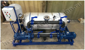 Система кондиционирования воздуха музейной экспозиции, в составе станции два насоса Система кондиционирования воздуха музейной экспозиции, в составе станции два насоса