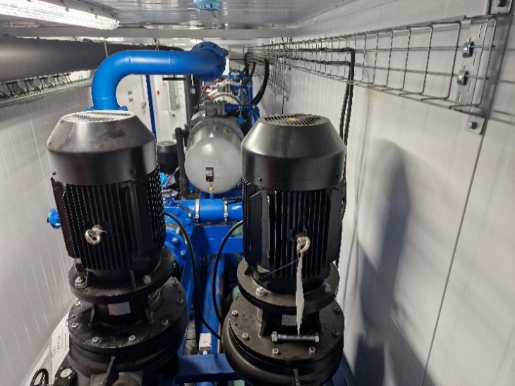 Два насосных агрегата Два насосных агрегата