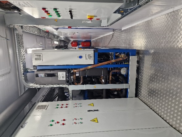 Щит управления агрегатом компрессорным и двумя насосными станциями и щит управления бытовыми системами контейнера Щит управления агрегатом компрессорным и двумя насосными станциями и щит управления бытовыми системами контейнера