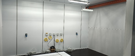 Крупногабаритные климатические камеры, предназначенные для проведения периодических и исследовательских испытаний-вид внутри