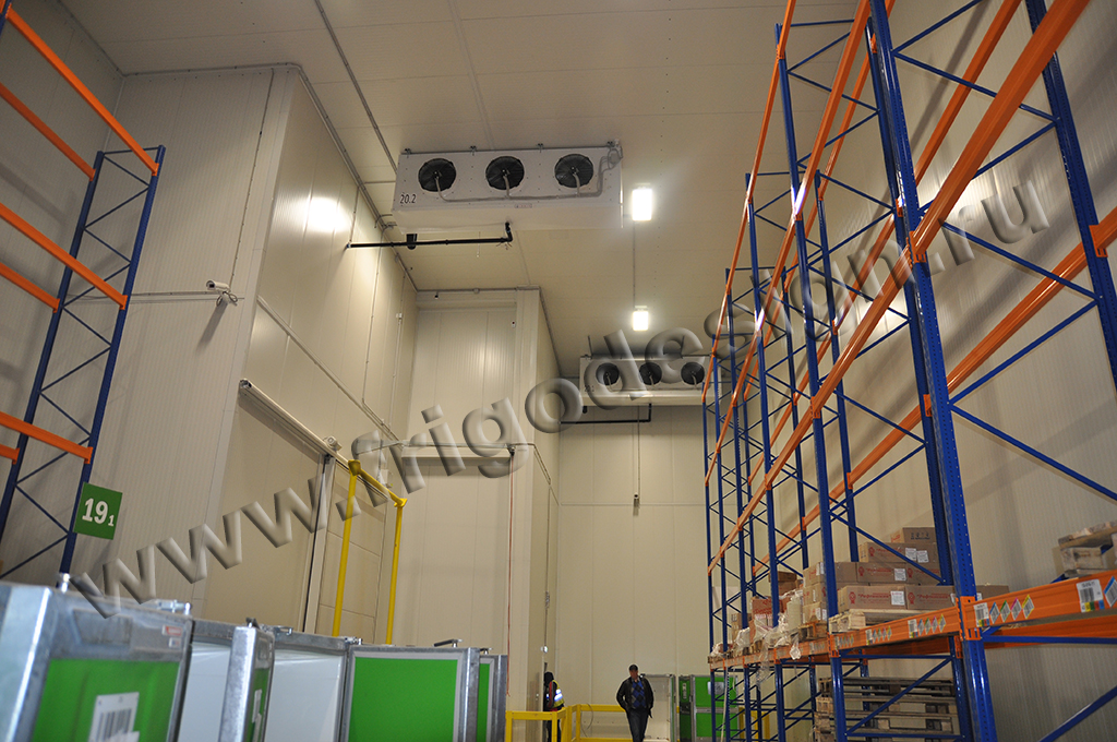 Производство холодильного оборудования Фригодизайн для складского логистического комплекса