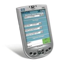 Связь через palmtop (PDA) c сервером XWEB300 Связь через palmtop (PDA) c сервером XWEB300