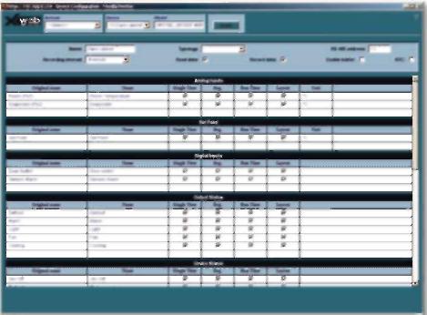 Конфигурация устройства и аварийное управление сервером XWEB500 Экран конфигурации устройства и аварийное управление сервером XWEB500