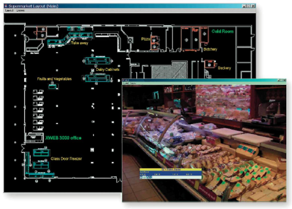 Графическое отображение информации сервером XWEB500 Графическое отображение информации сервером XWEB500